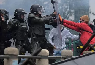 Paro en Colombia: Policía reprime multitudinaria protesta contra reforma tributaria de Duque