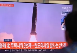 Tensión en península de Corea: Pyongyang disparó 2 misiles hacia el mar y Seúl lanzó otro desde submarino