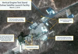 Corea del Norte reconstruye base de misiles que desmanteló en el 2018