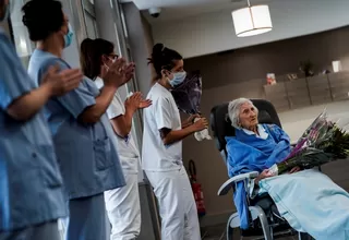 Bélgica: Anciana de 100 años supera el coronavirus 