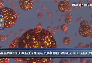 COVID-19: La mitad de la población mundial podría tener inmunidad frente al virus, según estudio
