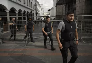 Crisis en Ecuador: Se registran actos delictivos en diversas partes del país