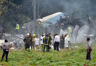 Cuba: más de cien muertos al estrellarse un avión en La Habana