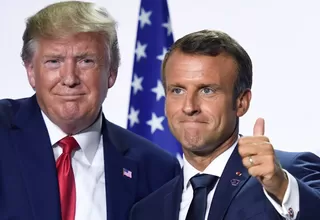 Trump y Macron coinciden en "necesidad de reformar la OMS", según la Casa Blanca