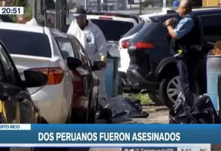 Dos ciudadanos peruanos murieron tras tiroteo en Puerto Rico