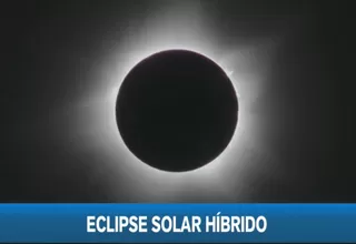 Eclipse solar híbrido se observó en cielo de Australia