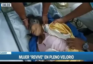 Ecuador: Doctor declaró muerta a mujer y "revivió" en pleno velorio