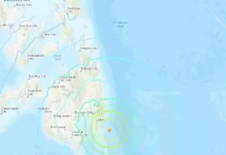 Emiten alerta de tsunami tras terremoto de magnitud 7.1 frente a Filipinas