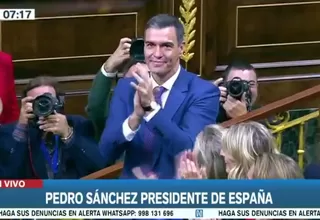 España: Pedro Sánchez fue reelegido como presidente del Gobierno