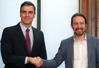 España: Pedro Sánchez y Pablo Iglesias firmaron acuerdo para un Gobierno de coalición