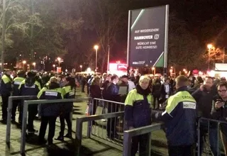 Alemania afirma que no se han hallado explosivos en el estadio de Hannover
