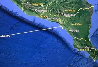 Estados Unidos alertó de un posible tsunami en costas de El Salvador y Nicaragua