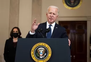 Joe Biden celebra que se haya hecho "justicia" en el caso de George Floyd