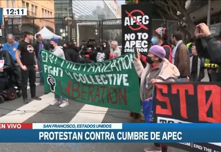 Estados Unidos: Decenas de personas protestan contra Cumbre de Líderes APEC