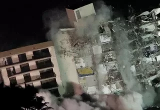 EE. UU.: Edificio que colapsó en Miami fue demolido antes de la llegada de la tormenta Elsa
