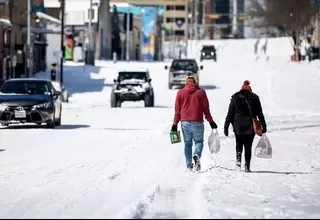 EE. UU.: Ola de frío deja 10 muertos y a millones sin electricidad