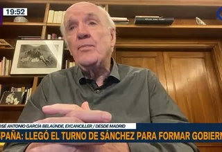 Excanciller José García Belaúnde sobre presidente de España: "Puede conseguir la investidura" 