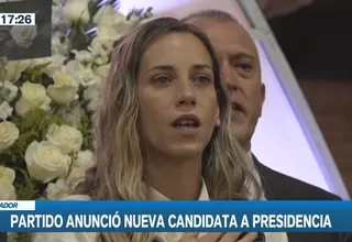 Fernando Villavicencio: Movimiento Construye designa a Andrea González como nueva candidata presidencial