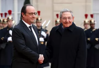 Francia: Hollande insta a Barack Obama a levantar el embargo a Cuba