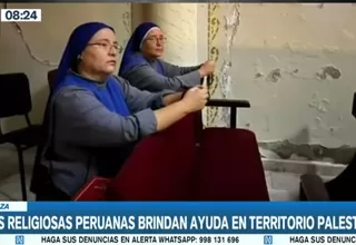 Franja de Gaza: Religiosas peruanas brindan ayuda en territorio palestino