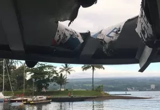 Hawái: explosión de lava de volcán Kilauea impactó con barco y dejó 23 heridos 