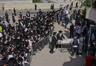 Israel: 45 muertos en una estampida durante una peregrinación judía