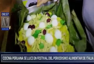 Italia: gastronomía peruana se lució en festival de Turín