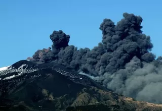 Italia: volcán Etna erupcionó y obligó el cierre del aeropuerto de Catania