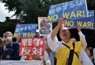 Japón cambia Constitución pacifista y autoriza a sus FF.AA ayudar a países aliados
