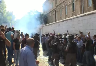 Jerusalén: nuevos enfrentamientos entre palestinos y policía israelí