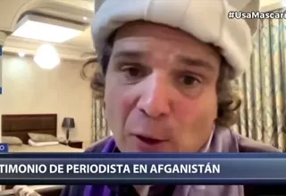 Periodista chileno en Afganistán: Todo el mundo está desesperado por salir de aquí