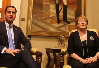 Juan Guaidó y Michelle Bachelet se reúnen el Palacio Legislativo en Venezuela