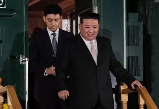Líder de Corea del Norte llegó a Rusia para reunirse con Vladimir Putin