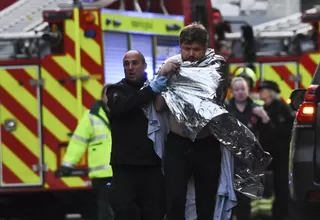 Londres: Dos muertos y tres heridos en un atentado terrorista con cuchillo