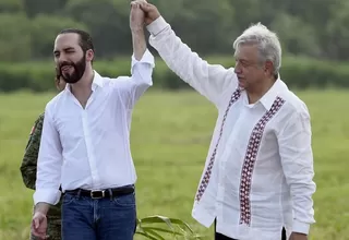 López Obrador golpeó casualmente a su homólogo de El Salvador, Nayib Bukele