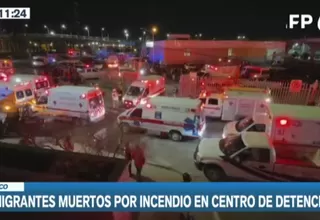 México: 39 migrantes murieron por incendio en centro de detención