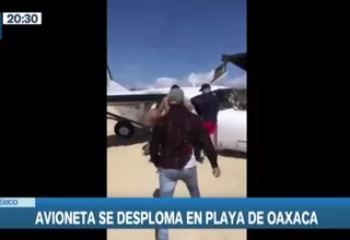 México: Avioneta se estrella y dejó un muerto y seis heridos en Oaxaca