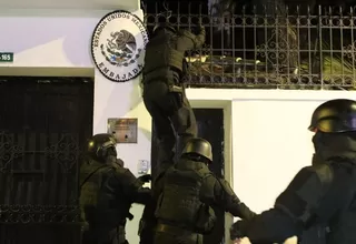 México rompe relaciones diplomáticas con Ecuador tras incidente en su embajada en Quito