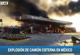 México: Fuerte explosión se registró en gasolinera