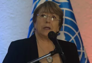 Michelle Bachelet pidió diálogo en Chile entre el Gobierno y la sociedad civil