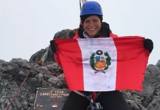 Montañista se convierte en la primera mujer peruana en llegar al Everest
