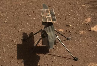 NASA: Helicóptero Ingenuity realizó histórico primer vuelo en Marte