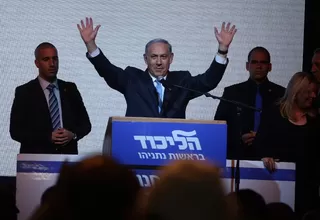 Netanyahu ganó elecciones en Israel y aspira a formar gobierno en 2 o 3 semanas