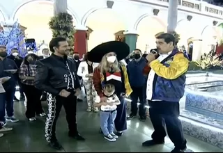 Maduro celebró su cumpleaños con mariachis y cantó una ranchera en el Palacio de Miraflores