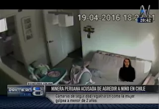 Niñera peruana acusada de agredir a niño en Chile