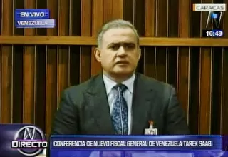 Nuevo fiscal de Venezuela anuncia "reestructuración" del Ministerio Público