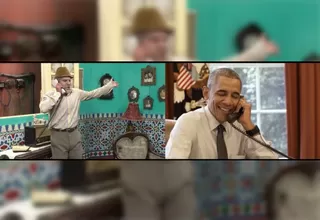 Obama aparece en un 'sketch' humorístico previo a su llegada a Cuba