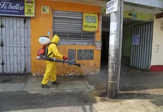 OMS: Rociar las calles con desinfectante es peligroso y poco eficaz  