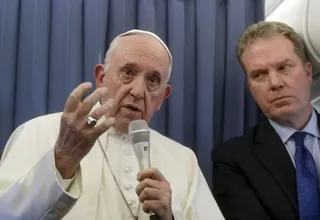 El papa Francisco recomienda psiquiatría para tratar la homosexualidad en niños