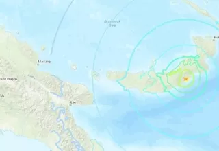 Papua Nueva Guinea: terremoto de magnitud 7 sacudió el país y generó alerta de tsunami